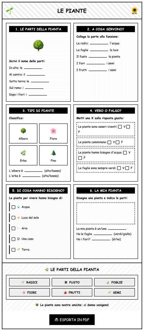 Scheda Piante